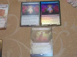 MTG Bloom Tender x3 Mythic Lorwyn Eclipsed FOIL x1 Showcase x1 NM Low SH - Image 1