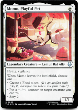 Momo, Playful Pet (FOIL) - [Avatar: The Last Airbender] MTG Magic ⚪ - Image 3