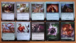 Set of 10 Different Squirrel Creatures & Spells *NM* Magic MTG Unstable Earl of - Image 1