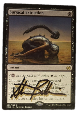 Surgical Extraction x1 Signed Steven Belledin Modern Masters 2015 Signed/Autogra - Image 1