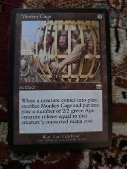 Monkey Cage Mercadian Masques Regular - Image 1