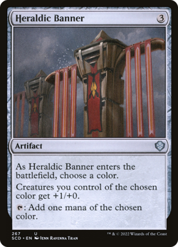 Heraldic Banner [Starter Commander Decks] Magic MTG - Image 1
