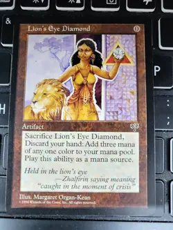 Lion's Eye Diamond Mirage MTG - Image 1