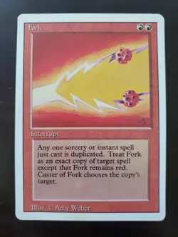 Magic The Gathering Fork Revised Edition - Image 1