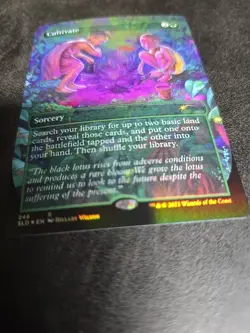 1x Cultivate (246) ~~ Borderless - Foil NM-Mint, English Secret Lair MTG Magic - Image 1