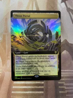MTG - THRAN PORTAL [DMU] - EXTENDED ART - FOIL -EX/NM [+ FREE FOIL BOOSTER!] - Image 1