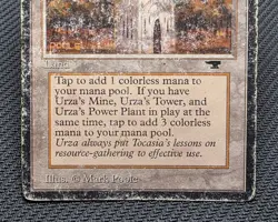 MTG Urza's Tower (Forest)- DAMAGED -Antiquities Magic the Gathering Card - Image 4