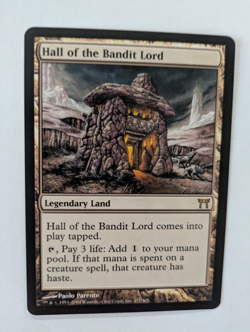 Hall of the Bandit Lord Champions of Kamigawa MTG NM Free shipping&tracking - Image 1