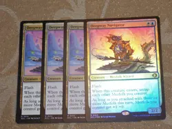 MTG Deepway Navigator x4 Rare Lorwyn Eclipsed FOIL x1 NM Low SH - Image 1