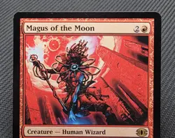 MTG Magus of the Moon- DAMAGED -Future Sight Magic the Gathering Card # 101 - Image 3