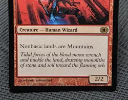 MTG Magus of the Moon- DAMAGED -Future Sight Magic the Gathering Card # 101 - Image 4