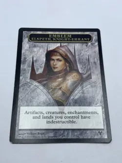 Emblem - Elspeth, Knight-Errant - Modern Event Deck - MTG - Double-Sided Token - Image 2