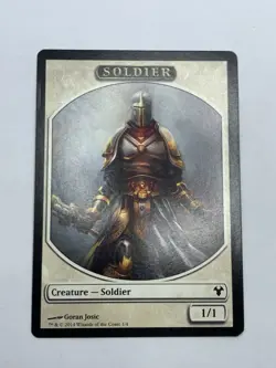 Emblem - Elspeth, Knight-Errant - Modern Event Deck - MTG - Double-Sided Token - Image 4