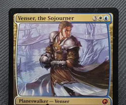 MTG Venser, the Sojourner- Signed -Scars of Mirrodin Magic Card # 135 - Image 3
