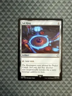 MTG Sol Ring #0239 Uncommon Universes Beyond: Fallout (PIP) - Image 1