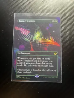 Terrasymbiosis (Borderless) #312 (Foil) (NM) Edge of Eternities EOE Magic MTG - Image 1