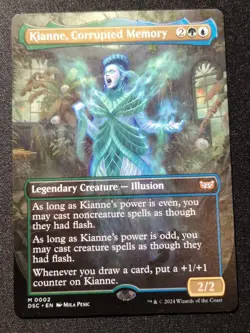 Kianne, Corrupted Memory - Extended Art - DSC - MTG - EN - NM - 0002 - Image 1