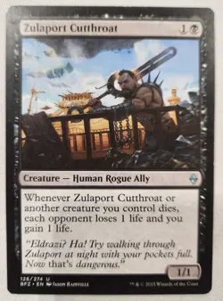 MTG Magic [x1] Zulaport Cutthroat [x1] Battle for Zendikar M/NM - Image 1