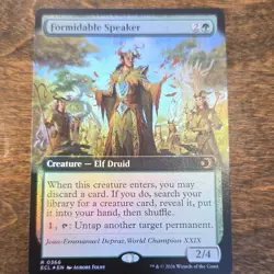 Formidable Speaker ECL MTG Creature foil Rare 0366 Green - Image 1
