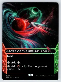 Grove of the Burnwillows (Borderless) - Edge of Eternities: Stellar Sights MTG - Image 1