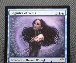MTG Beguiler of Wills- Signed -Dark Ascension Magic the Gathering Card # 028 - Image 3