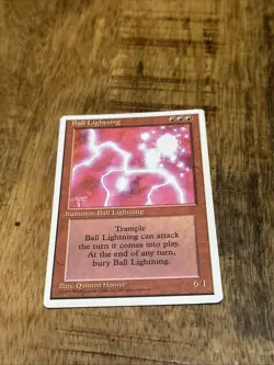 MTG Ball Lightning - 4th Edition #176 - Image 1