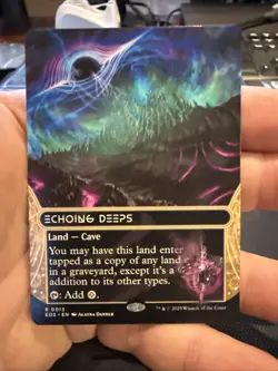 Echoing Deeps (0013) (Borderless) Edge of Eternities: Stellar Sights Regular - Image 1