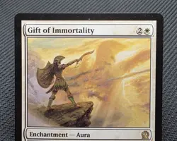 MTG Gift of Immortality- Signed -Theros Magic the Gathering Card # 014 - Image 3