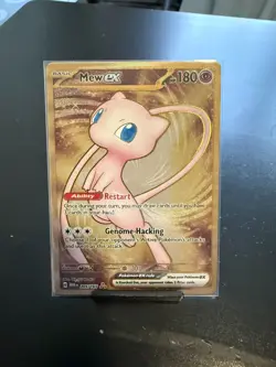 Mew ex 205/165 Metal UPC Promo Pokemon 2023 151 - NM - Image 1