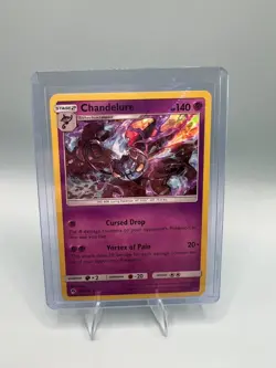 Chandelure 103/214 Holo Rare Pokemon 2018 Lost Thunder - NM - Image 1