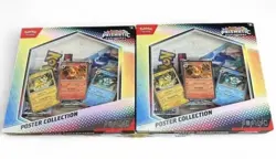 Pokemon TCG Scarlet & Violet Prismatic Evolutions Poster Collection Box Lot of 2 - Image 1