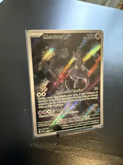 Pokemon Mewtwo SVP 052 Black Star Promo Scarlet and Violet Card - Image 1