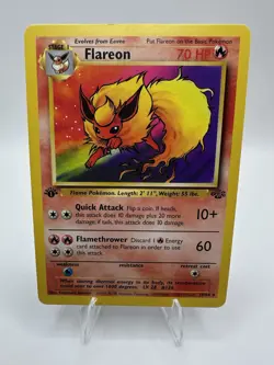 Flareon 19/64 1st Edition - Jungle Set - Vintage 1999 - Pokemon TCG - Image 1
