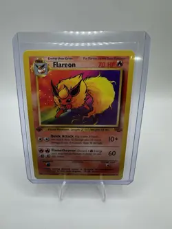 Flareon 19/64 1st Edition - Jungle Set - Vintage 1999 - Pokemon TCG - Image 3
