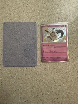 Pokemon TCG Scarlet & Violet Paldean Fates Shiny Mimikyu PAF 160/091 NM CLEAN - Image 1