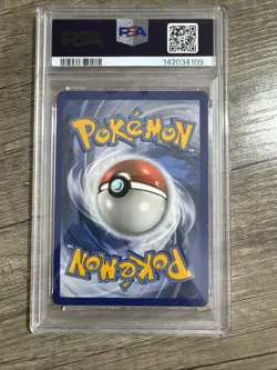 PSA 8 Pokemon TCG M Rayquaza EX Full Art Ancient Origins Card 98/98 Error Label - Image 2