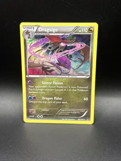 Dragalge 86/122 Holo Rare Pokemon 2016 XY Breakpoint - Image 1