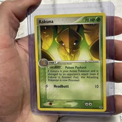 Pokemon Kakuna 36/112 RG FireRed & LeafGreen NM Near Mint Nintendo Uncommon Card - Image 2