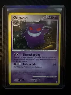 Pokemon TCG Gengar Lv. 46 17/99 Platinum Arceus Regular Rare Vintage 2009 NM/M - Image 1