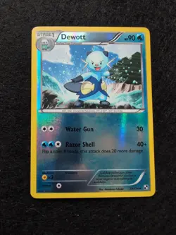 Pokemon TCG Dewott 29/114 Black & White Set Reverse Holo LP - Image 1