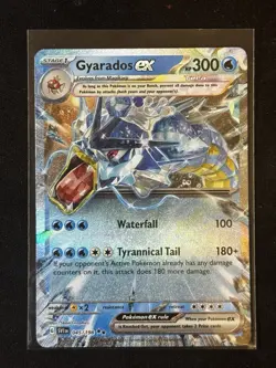 🔥Pokemon TCG-Gyarados ex-045/198-Scarlet & Violet Base-Double Rare-Holo-M/NM!🔥 - Image 1