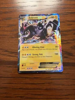 Pokemon Zekrom EX TCG Holo Card Legendary Treasures 52/113 - Image 3