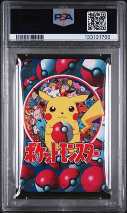 1998 POKEMON 2 OF SPADES BUTTERFREE/CATERPIE/METAPOD PSA 10 - Image 2