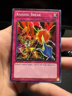 Yugioh Raigeki Break LCYW-EN286 (Super Rare) 1st Edition #Y6 - Image 1