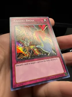 Yugioh Raigeki Break LCYW-EN286 (Super Rare) 1st Edition #Y6 - Image 2