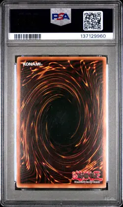 2003 YU-GI-OH! STARTER DECK: PEGASUS #001 RELINQUISHED PSA 4 - Image 2