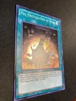 * PRE-PREPARATION OF RITES * 1ST EDITION MINT/NM SHVI-EN065 SUPER RARE YUGIOH! - Image 2
