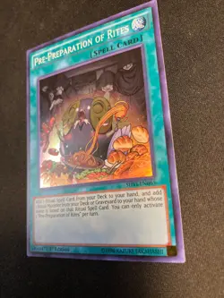 * PRE-PREPARATION OF RITES * 1ST EDITION MINT/NM SHVI-EN065 SUPER RARE YUGIOH! - Image 3