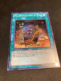 * PRE-PREPARATION OF RITES * 1ST EDITION MINT/NM SHVI-EN065 SUPER RARE YUGIOH! - Image 4