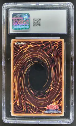 2025 YU-GI-OH! JAPANESE DARK MAGICIAN SECRET RARE ALT ART QCAC-JP018 CGC 10 RC7 - Image 2